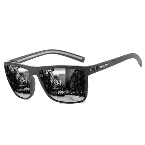 ZENOTTIC Retro Square Polarized Sunglasses