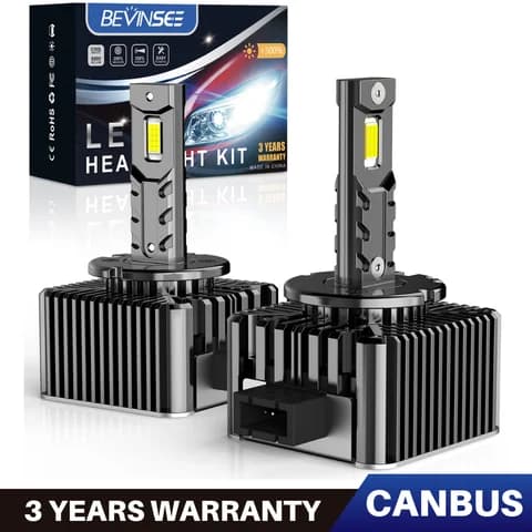 BEVINSEE D1S D3S LED Canbus D2S D5S